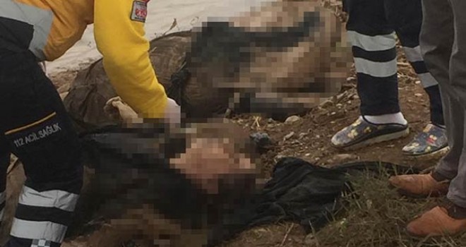 Hatay'da kan donduran görüntü! 3 kadın bu halde bulundu