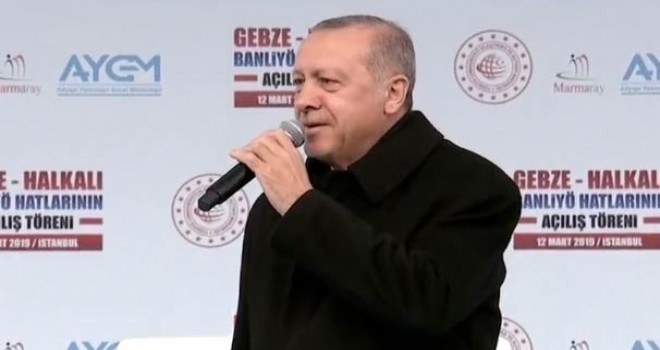 Cumhurbaşkanı Erdoğan konuşuyor