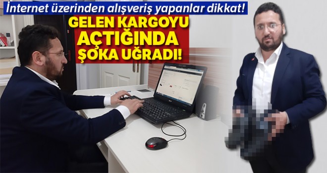  İnternetten ayakkabı aldı, hayatının şokunu yaşadı