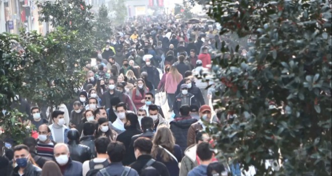 İstiklal'de korkutan görüntü