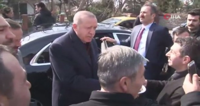 Cumhurbaşkanı Erdoğan'a sürpriz doğum günü