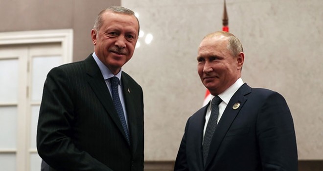 Cumhurbaşkanı Erdoğan ,Pazartesi Putin ile görüşecek