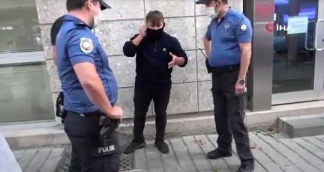 Maske takmayıp polise direnen kurye hakkında zorla getirme kararı