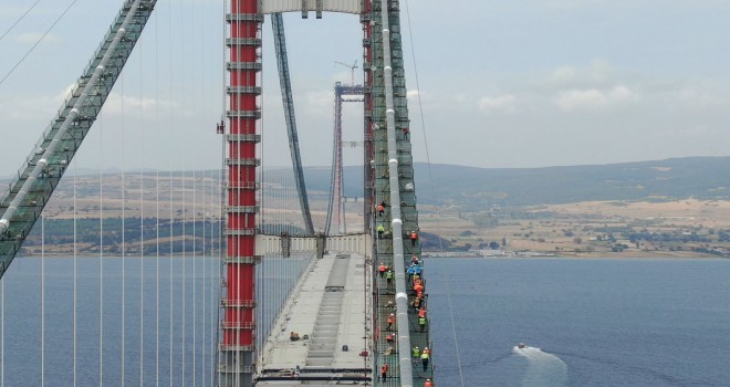 Asya'dan Avrupa'ya atılan ilk adımlar drone ile havadan görüntülendi