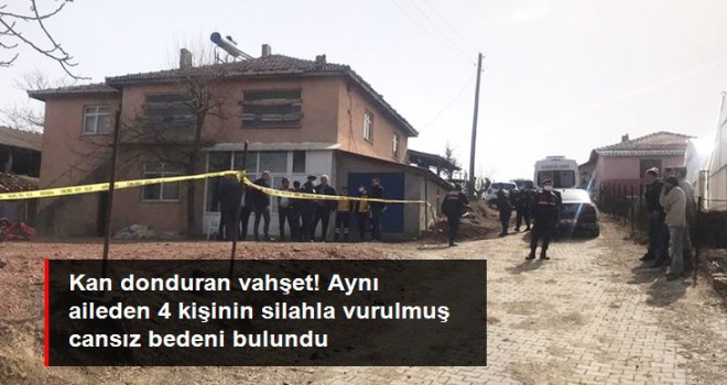 Son dakika! Edirne'de 4 kişilik aile, silahla vurulmuş olarak ölü bulundu