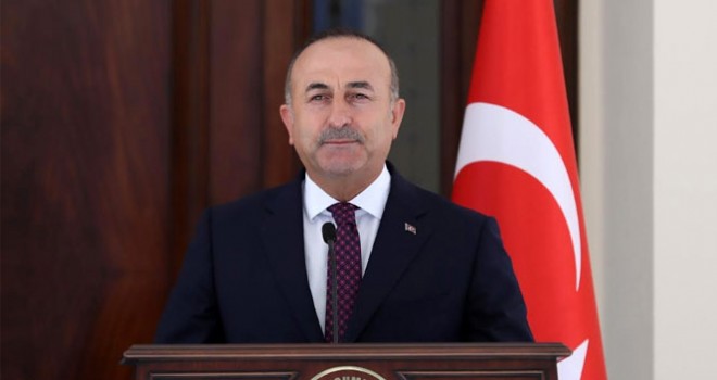 Bakan Çavuşoğlu, Letonya'da