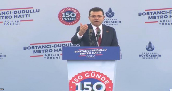 İmamoğlu, Cumhurbaşkanı Erdoğan'a meydan okudu