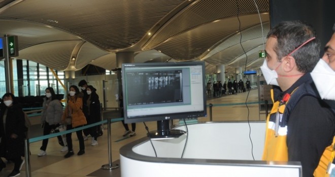  Uzak Doğu'dan gelen yolculara termal kamera uygulaması