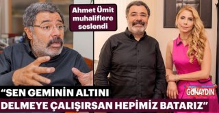 Ahmet Ümit: Hepimiz aynı yerdeyiz Türkiye yoksa biz de yokuz!