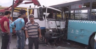  Ümraniye'de feci kaza