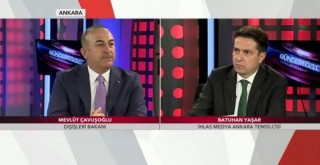 Bakan Çavuşoğlu, TGRT Haber Gündem Özel'de soruları cevaplandırdı