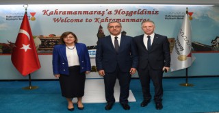 Başkan Güngör, Gaziantep Valisi Gül ve GBB Başkanı Şahin’i Ağırladı