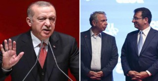 Erdoğan'dan İmamoğlu ve Yavaş'a tepki: