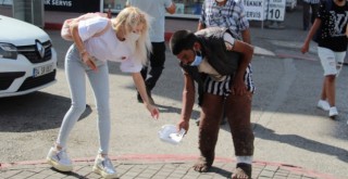 Döviz bürosu gibi dilenci