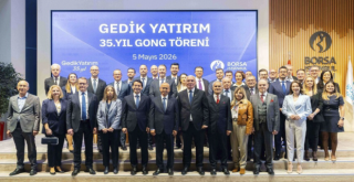 Borsa İstanbul'da gong Gedik Yatırım'ın 35'inci yılı onuruna çaldı