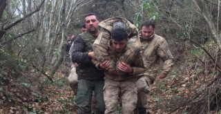 İstanbul... Mehmetçik sırtında taşıdı