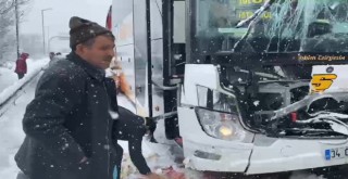 TEM'de 37 araç birbirine girdi: 3'ü ağır 18 kişi yaralandı