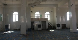  Resulayn'da YPG/PKK'nın saldırdığı cami görüntülendi