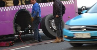  İstanbul'un göbeğinde akıl almaz kaza