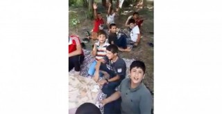 Facianın yaşandığı pikniğin görüntüleri ortaya çıktı