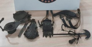 Tarihi eser kaçakçılarının yöntemi yok artık dedirtti!