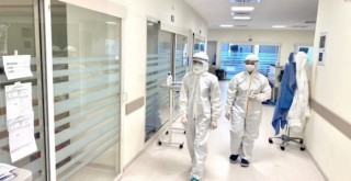 Onların görevi korona ile burun buruna çalışmak