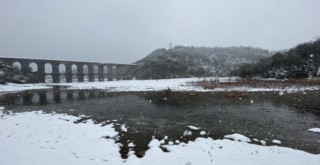Kar yağışı sonrası Alibey Barajı doluluk oranı yüzde 50'yi geçti