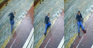 Buzda kayan adamın ayağı böyle kırıldı