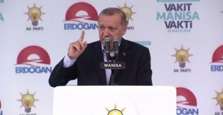 Erdoğan'dan İnce'ye sert sözler: Biz bu çapsızlarla yarışmıyoruz