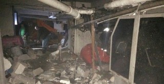 Buhar kazanı bomba gibi patladı