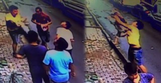 Pencereden düşen bebeği havada yakaladı, o anlar kamerada