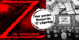Rusya'da 'Z' çılgınlığı! Savaşın sembolü haline geldi