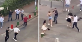 Kadınları darbeden polisler tutuklandı