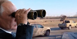 Orta Doğu'dan gelen savaşçılar uçaksavarlı kamyonetleri ile Ukrayna'da