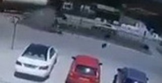 İki kişinin öldüğü feci kaza kamerada