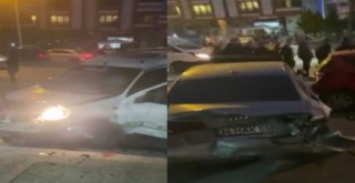 Bahçelievler'de yaşı küçük ehliyetsiz sürücü dehşet saçtı, o anlar kamerada