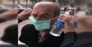 İstanbul'da yaşlı adama zorla maske takan kişi gözaltına alındı