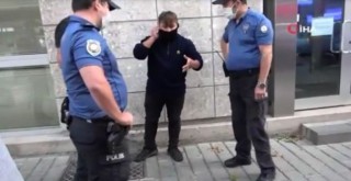 Maske takmayıp polise direnen kurye hakkında zorla getirme kararı