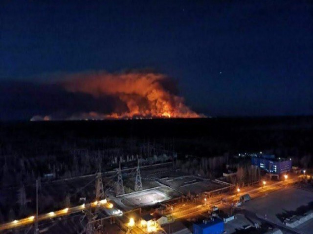 Çernobil'deki yangın 10 gündür söndürülemiyor