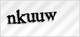 CAPTCHA security code