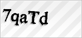 CAPTCHA security code