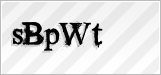 CAPTCHA security code
